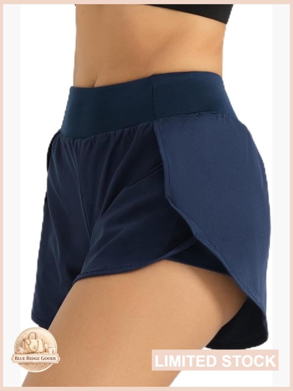 2-in-1 Running Shorts with Liner Pocket Lightweight Athletic Gym Yoga
